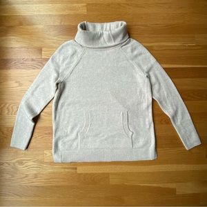 Loft NWT Cowl Neck Pocket Sweater size M